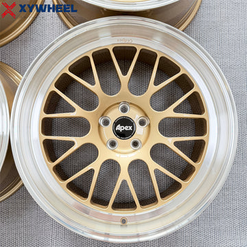 APEX ML-10RT Design 6061-T6 Aviation grade aluminum alloy high-strength custom forged wheels