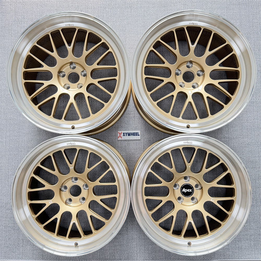 APEX ML-10RT Design 6061-T6 Aviation grade aluminum alloy high-strength custom forged wheels
