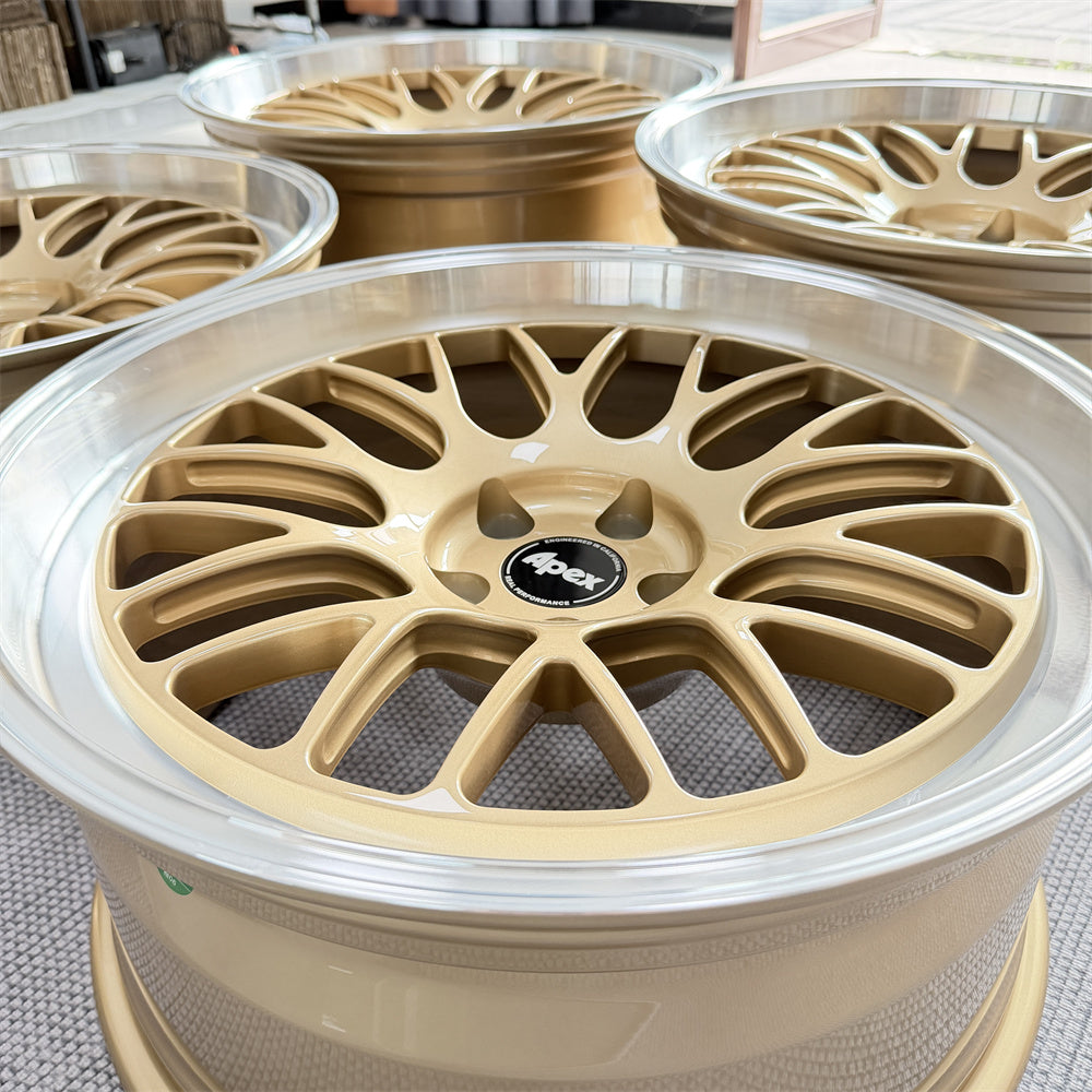 APEX ML-10RT Design 6061-T6 Aviation grade aluminum alloy high-strength custom forged wheels