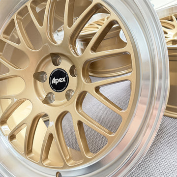 APEX ML-10RT Design 6061-T6 Aviation grade aluminum alloy high-strength custom forged wheels